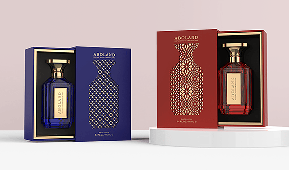 LUMORA perfume packaging collection