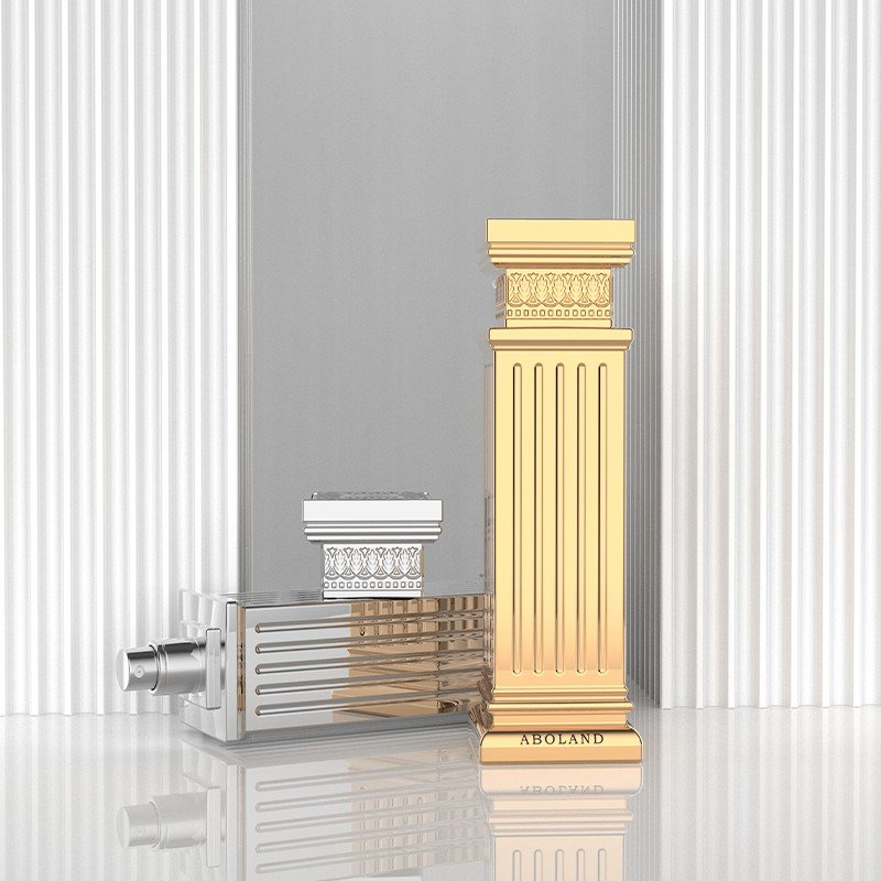 Square Roman Column - detail