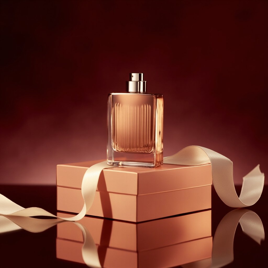 Copper Metallic Perfume Bottle Wholesale Gift Box Set