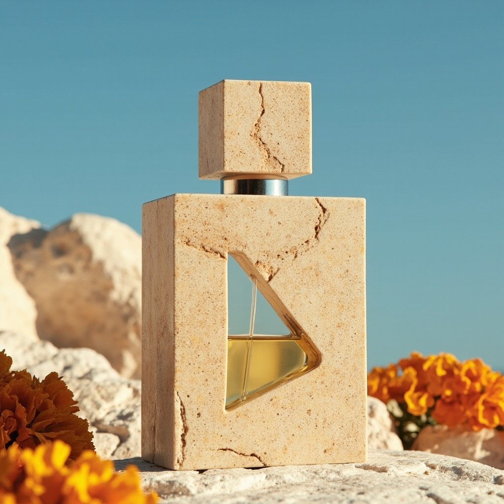 Travertine Stone Perfume Bottle Wholesale Architectural Cutout