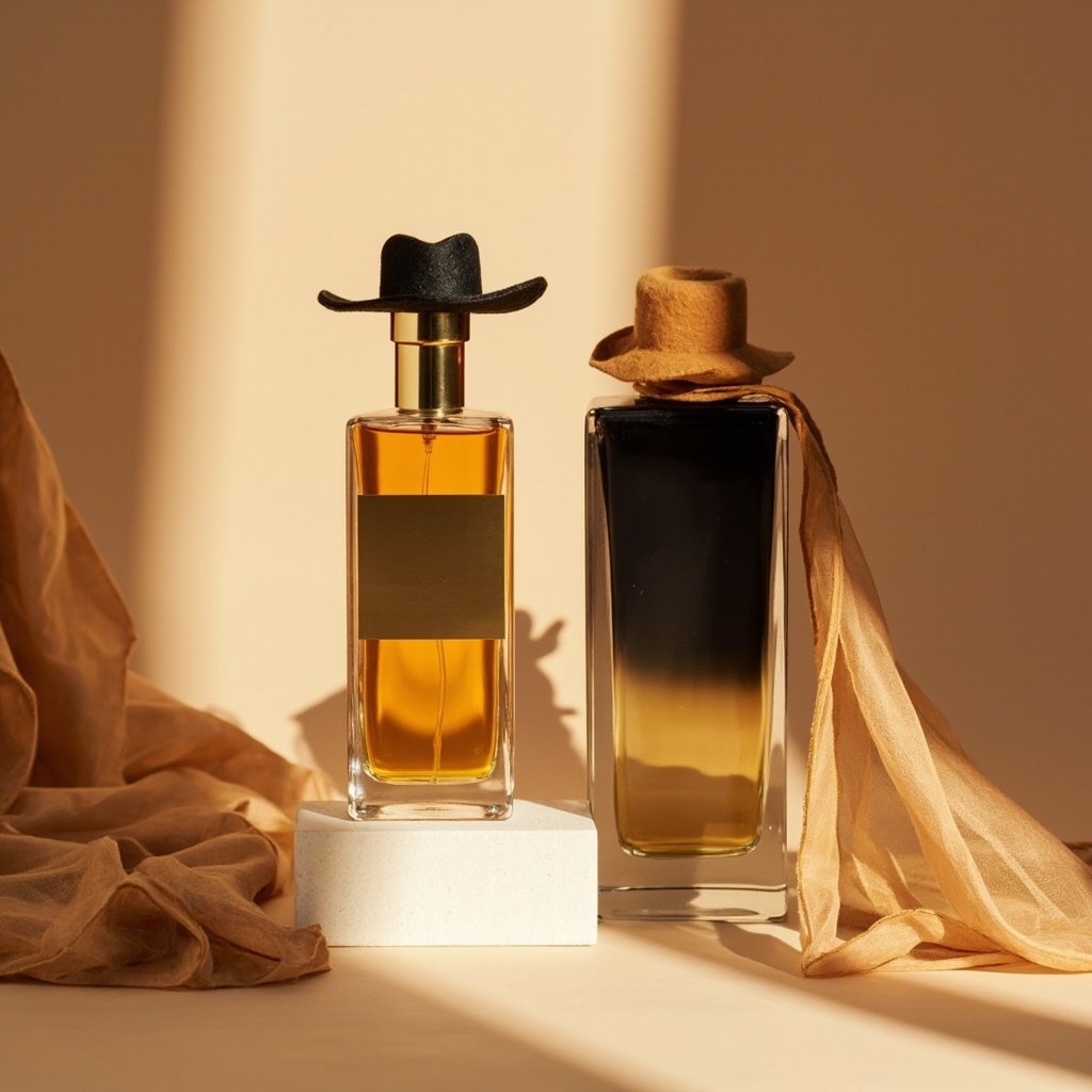Golden Label Perfume Bottle Wholesale Cowboy Hat Novelty